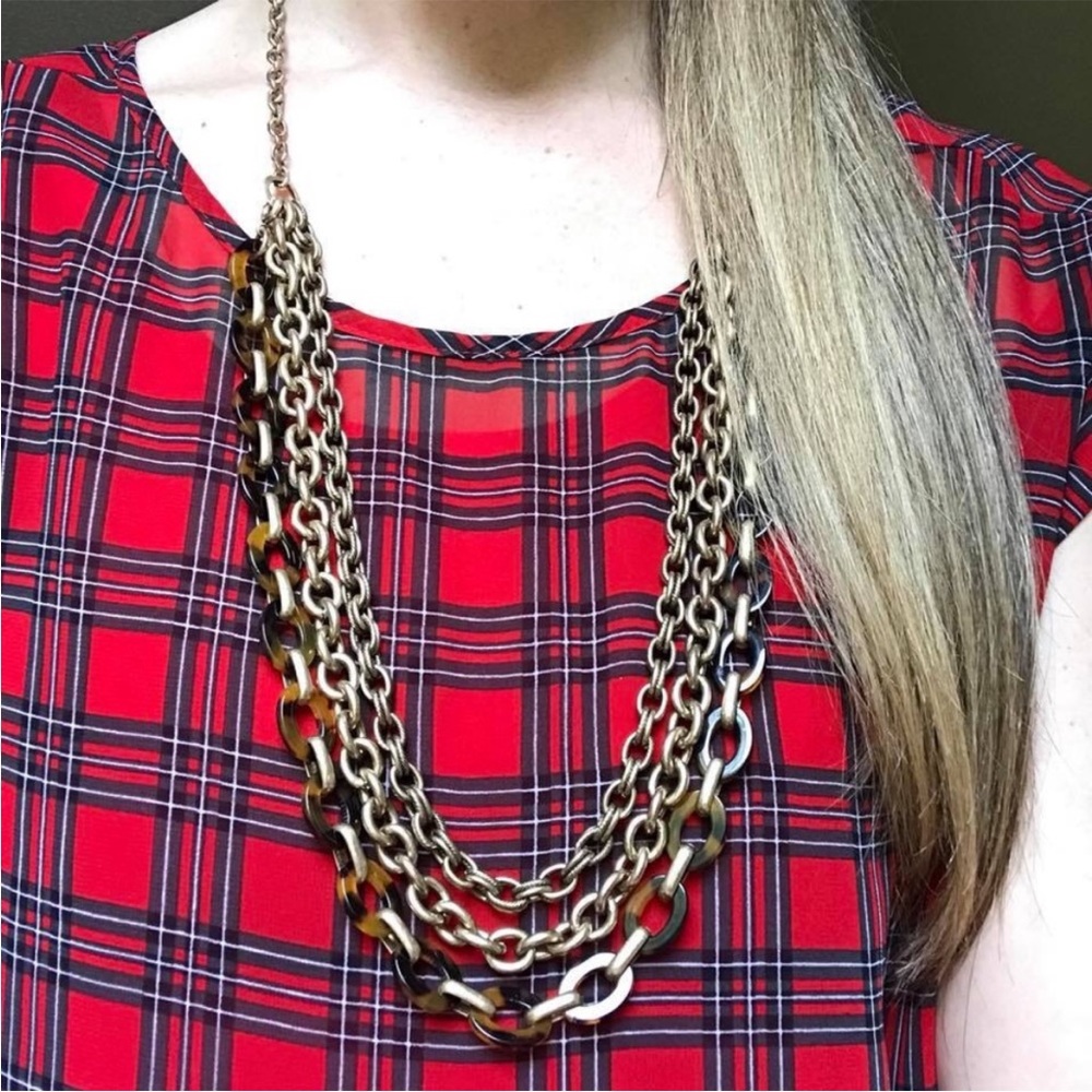Chloe + Isabel Tortoise + Chain Convertible Necklace